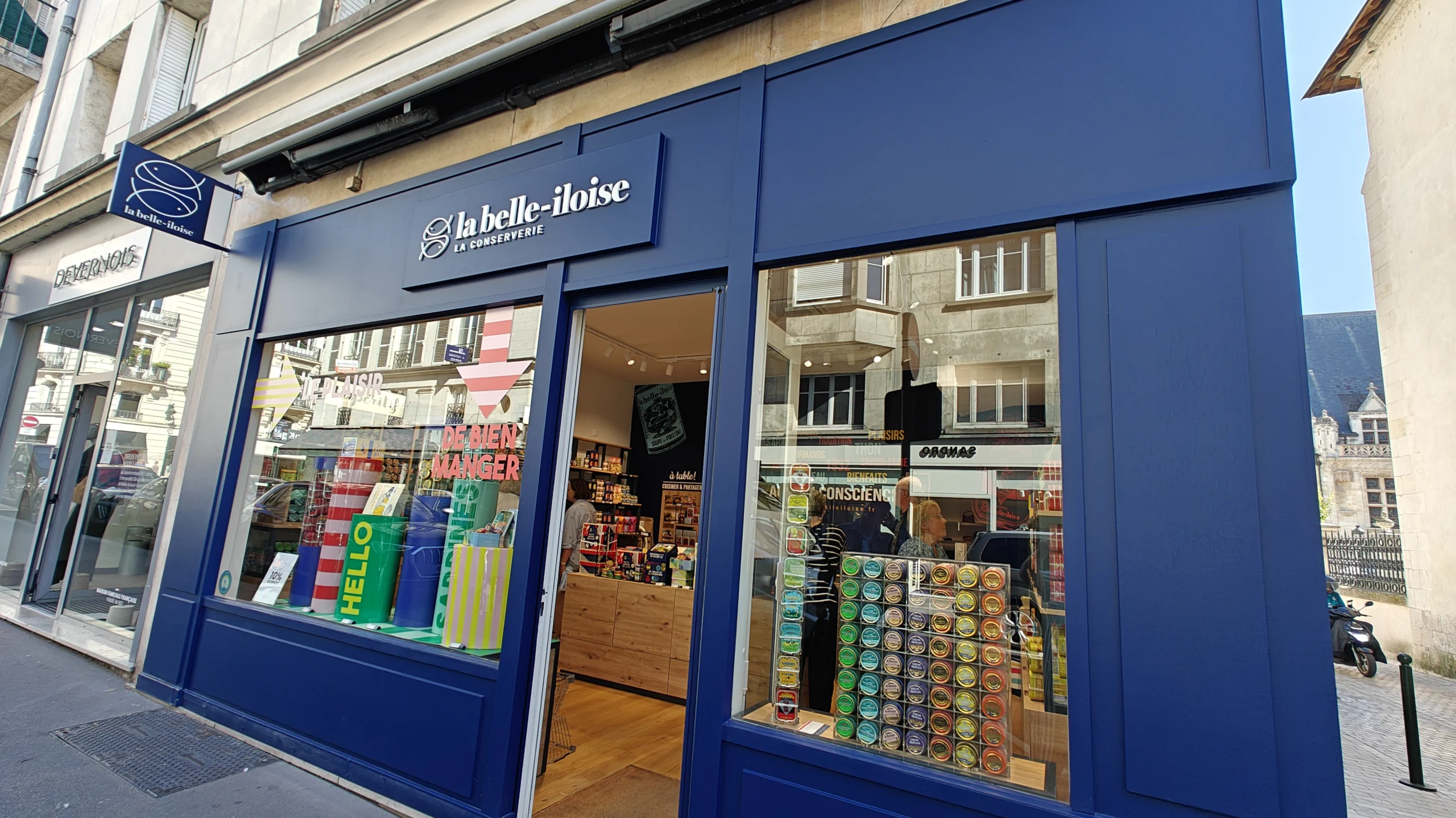 Boutique Le Belle-iloise, conserverie de qualité à Orléans